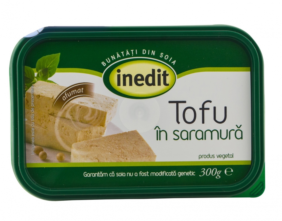 Tofu afumat in saramura 300g - INEDIT