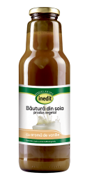 Lapte soia vanilie 750ml - INEDIT