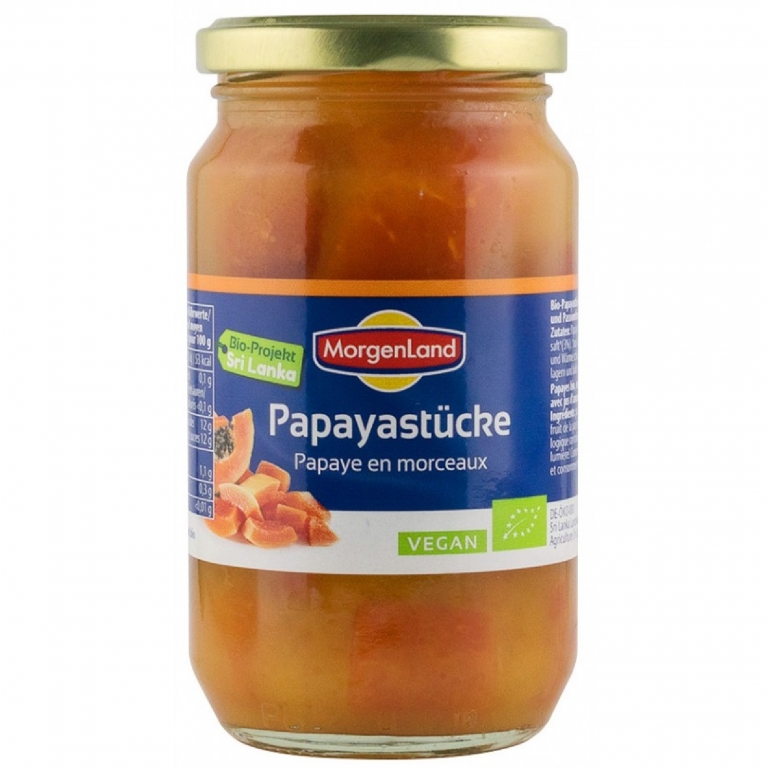 Compot papaya eco 350g - MORGENLAND