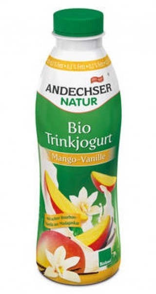 Iaurt baut mango vanilie 0,1%gr 500g - ANDECHSER