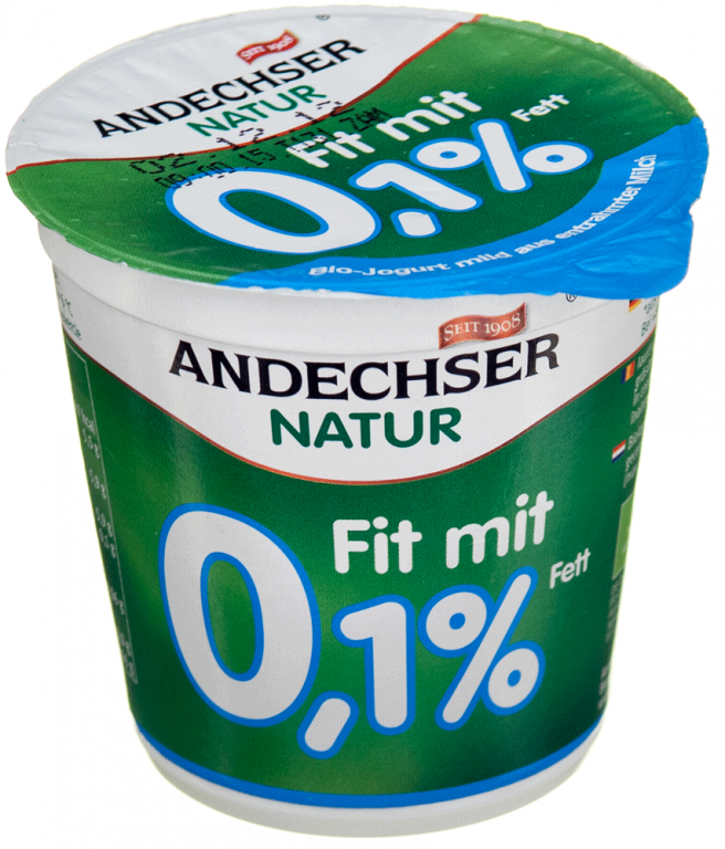 Iaurt natur 0,1%gr 150g - ANDECHSER