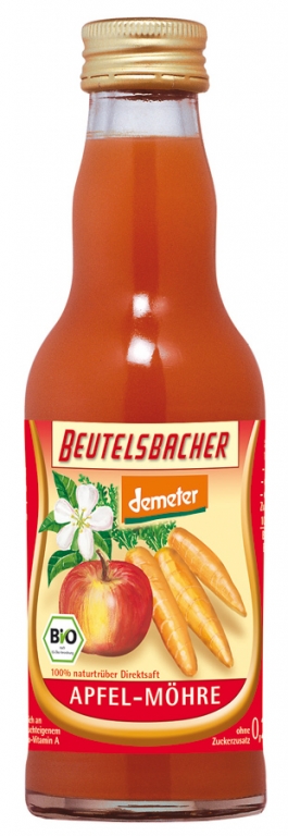 Suc mere morcovi 200ml - BEUTELSBACHER