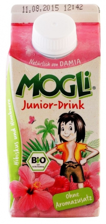 Suc hibiscus struguri zmeura Junior 330ml - MOGLI