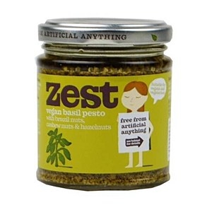 Pesto busuioc vegan 165g - ZEST