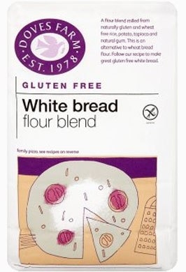 Premix paine alba fara gluten 1kg - DOVES FARM