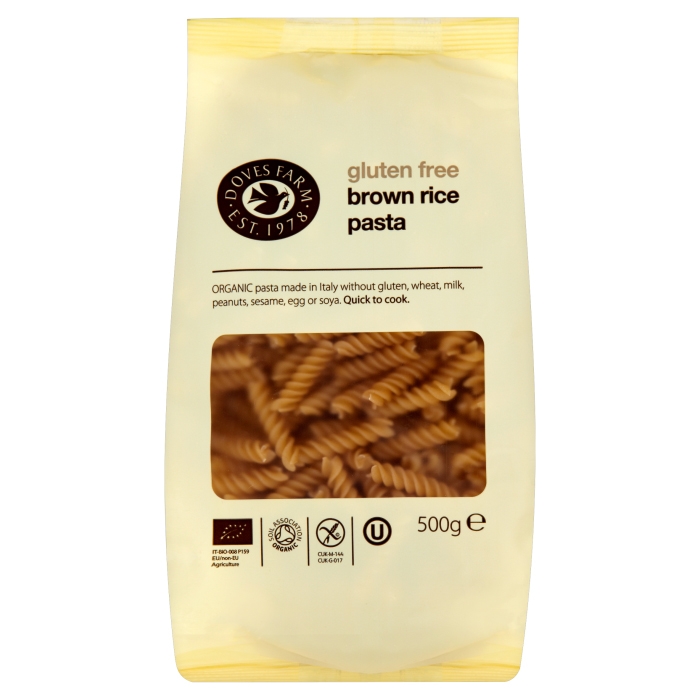 Paste fusilli orez brun eco 500g - DOVES FARM