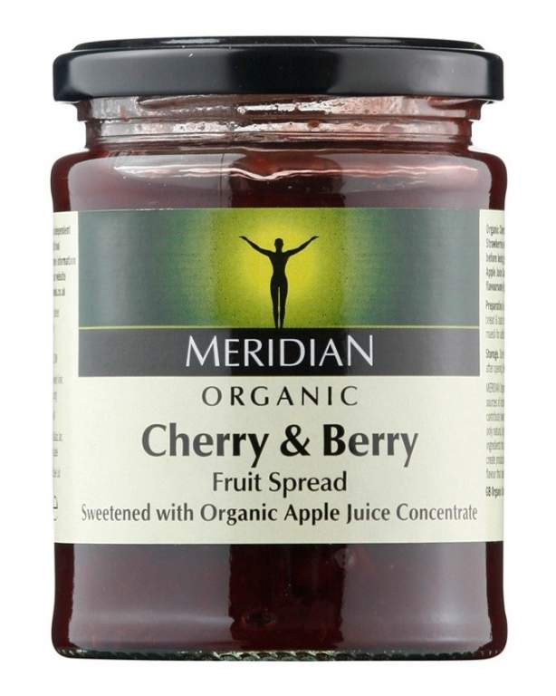 Gem cirese fructe padure fara zahar eco 284g - MERIDIAN