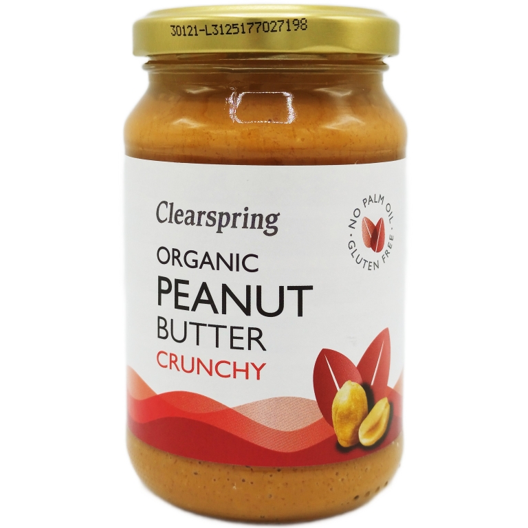 Unt arahide crocant eco 350g - CLEARSPRING