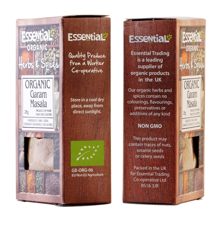 Condimente garam masala eco 25g - ESSENTIAL ORGANIC