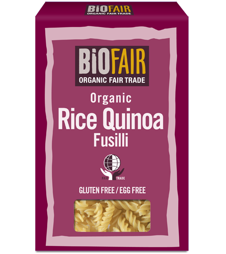 Paste fusilli orez quinoa eco 250g - BIOFAIR