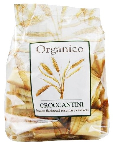 Crackers ulei masline rozmarin Croccantini eco 150g - ORGANICO