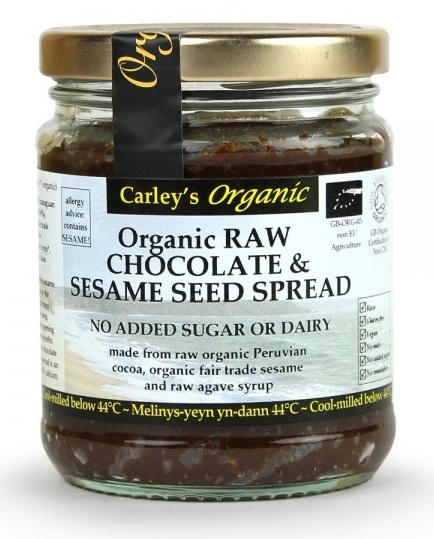 Crema desert susan ciocolata raw eco 250g - CARLEY`S