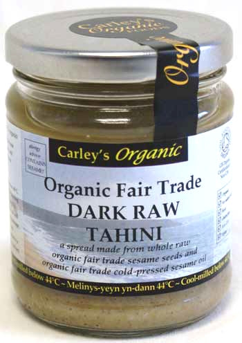 Pasta susan integral Tahini raw eco 250g - CARLEY`S