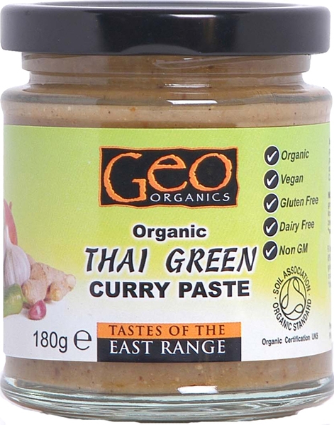 Pasta curry Thai Green 180g - GEO ORGANICS