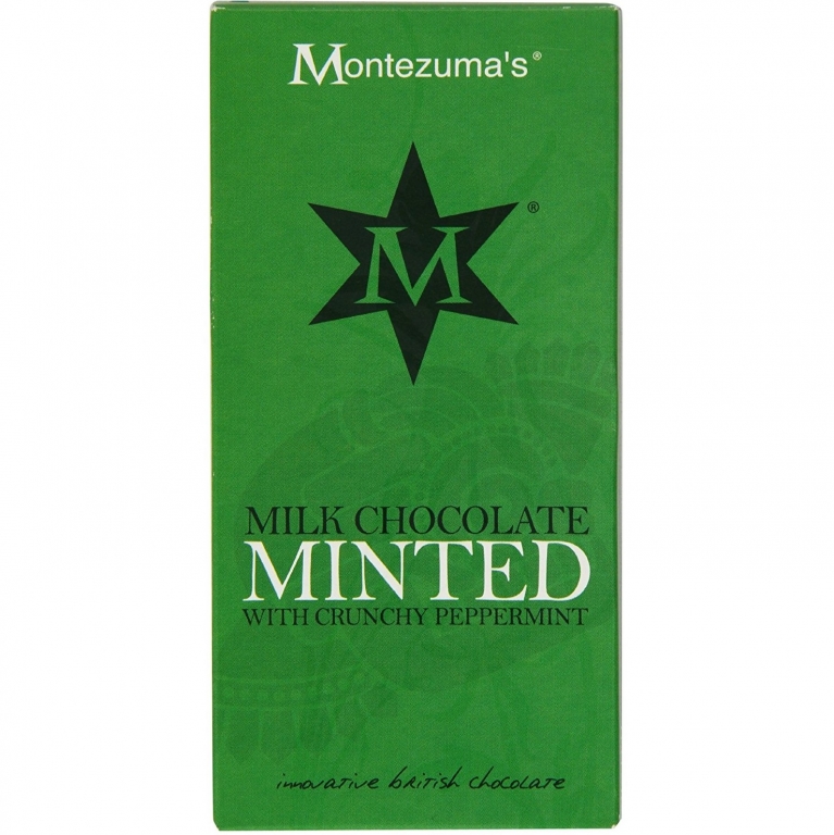 Ciocolata lapte cu menta 100g - MONTEZUMA`S