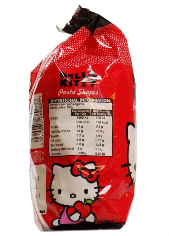 Paste forme grau Hello Kitty eco 250g - FUN FOODS