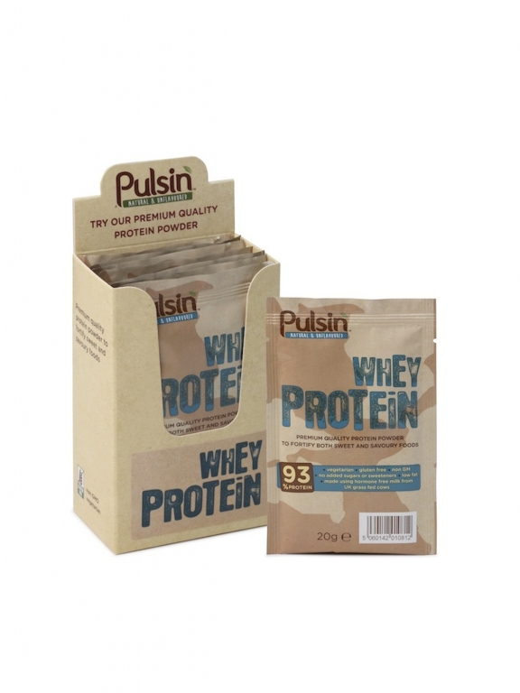 Pulbere proteica zer izolat natur 20g - PULSIN
