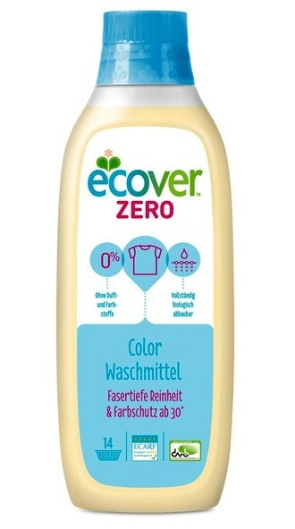 Detergent lichid rufe Zero Sensitive 1L - ECOVER