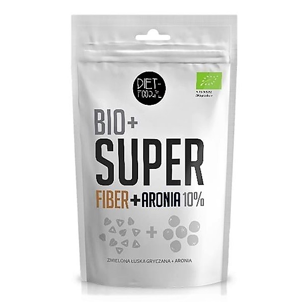 Fibre hrisca prune Super Bio+ 200g - DIET FOOD