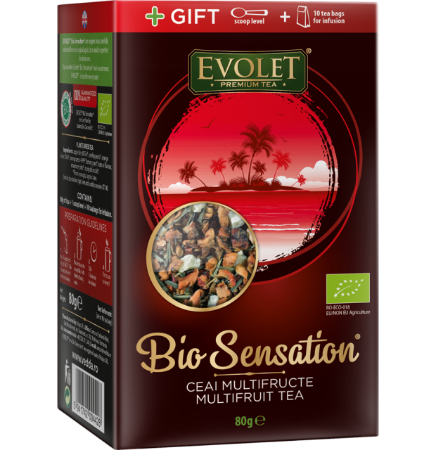 Ceai multifructe Bio Sensation 80g - EVOLET