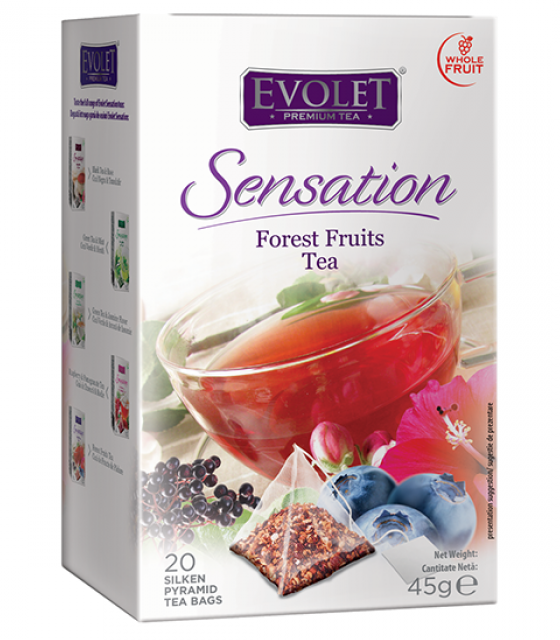 Ceai fructe padure Bio Sensation 80g - EVOLET