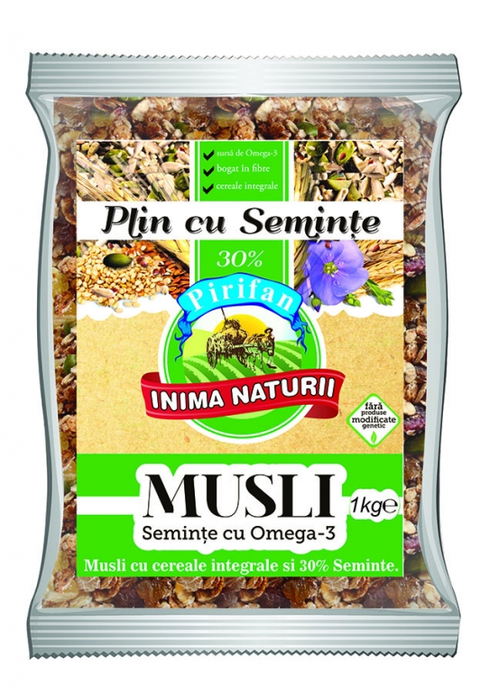 Musli seminte omega3 1kg - PIRIFAN