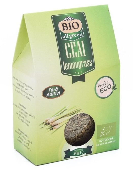 Ceai lemongrass bio 30g - BIO ALL GREEN