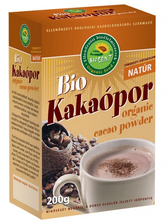 Cacao pulbere eco 200g - BIOPONT