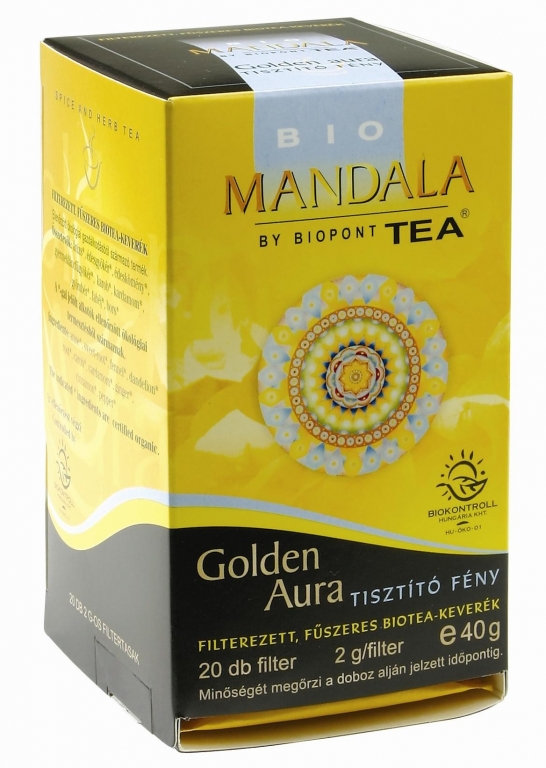 Ceai plante Golden Aura eco 20dz - MANDALA