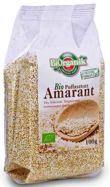 Amarant expandat boabe eco 100g - BIORGANIK