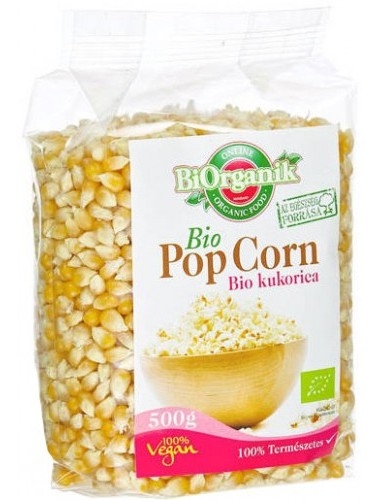 Porumb boabe pt popcorn eco 500g - BIORGANIK