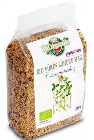Seminte trifoi rosu pt germinat eco 200g - BIORGANIK