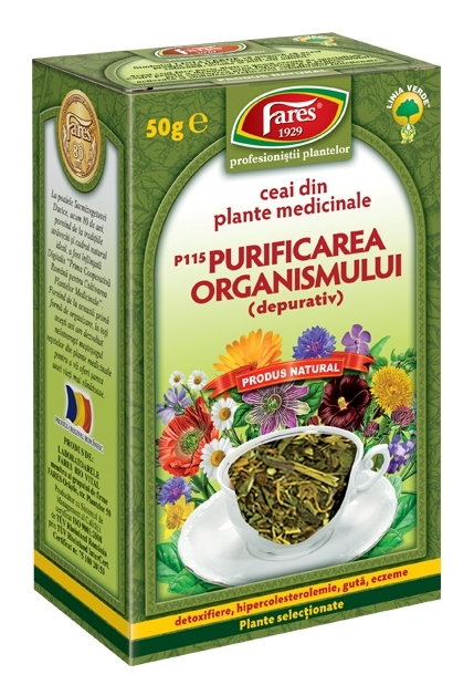 Ceai detoxifiere, 50 g, Alevia - UZ-GENERAL - ALEVIA