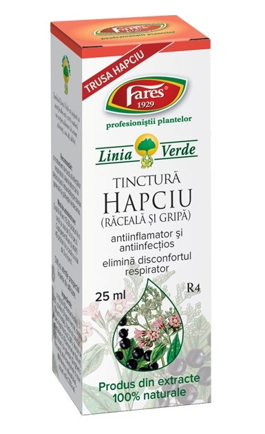 Tinctura Hapciu [raceala gripa] 25ml - FARES