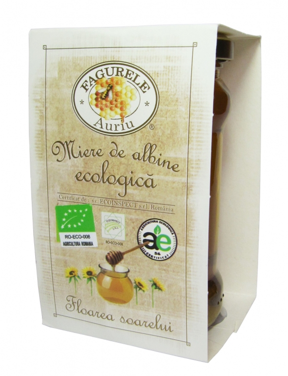 Miere fl soarelui eco 400g - FAGURELE AURIU