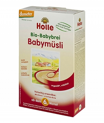 Porridge musli bebe +6luni eco 250g - HOLLE