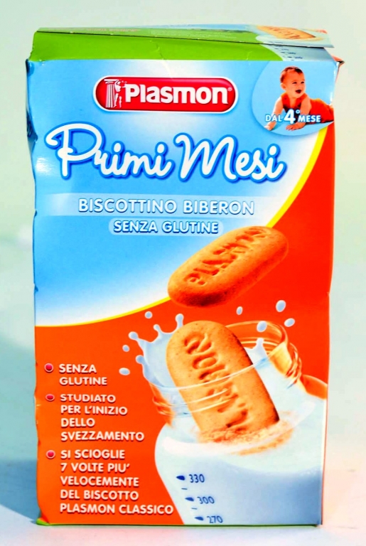 Biscuiti biberon fara gluten +4luni 200g - PLASMON