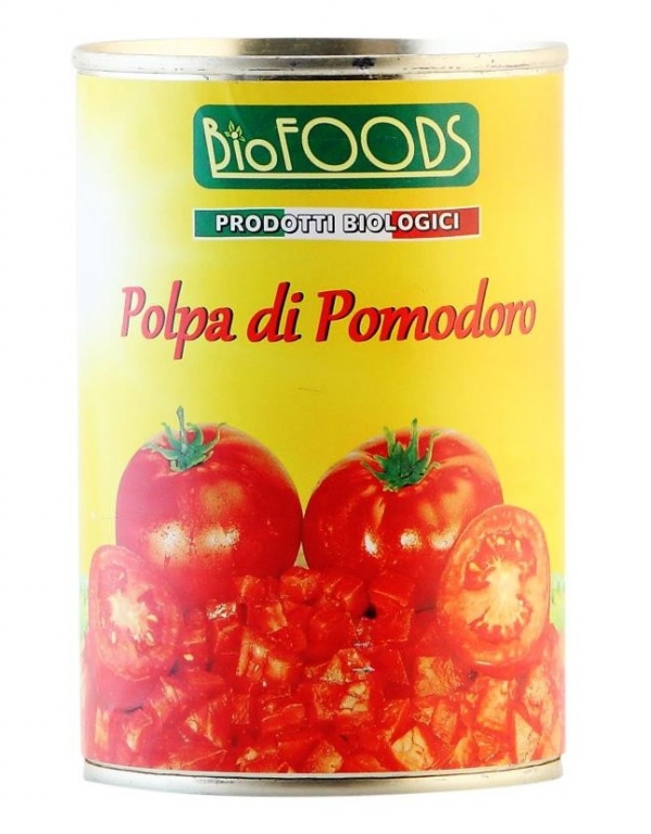 Rosii cuburi sos tomat eco 400g - BIOFOODS