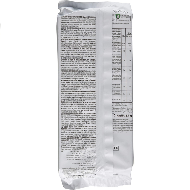 Crackers ulei masline rozmarin eco 250g - CRICH