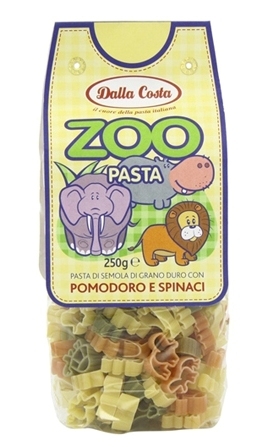 Paste animale zoo grau rosii spanac bio 250g - DALLA COSTA