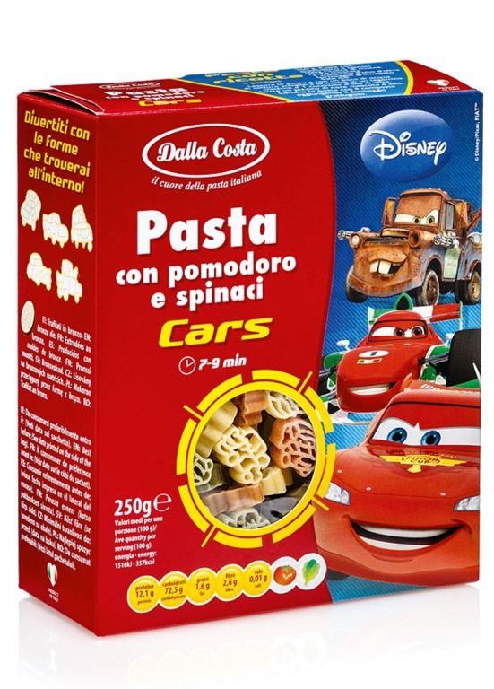 Paste Cars grau tricolore 250g - DALLA COSTA