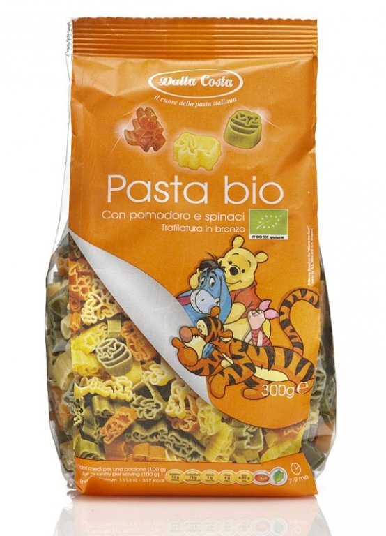 Paste forme Winnie the Pooh grau tricolore eco 300g - DALLA COSTA
