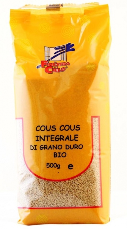 Cuscus grau integral organic 500g - LA FINESTRA SUL CIELO