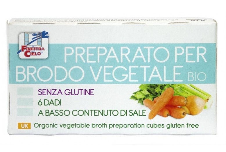 Cubulete supa legume fara gluten putina sare eco 6x10g - LA FINESTRA SUL CIELO