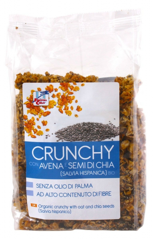 Musli crocant ovaz chia eco 375g - LA FINESTRA SUL CIELO