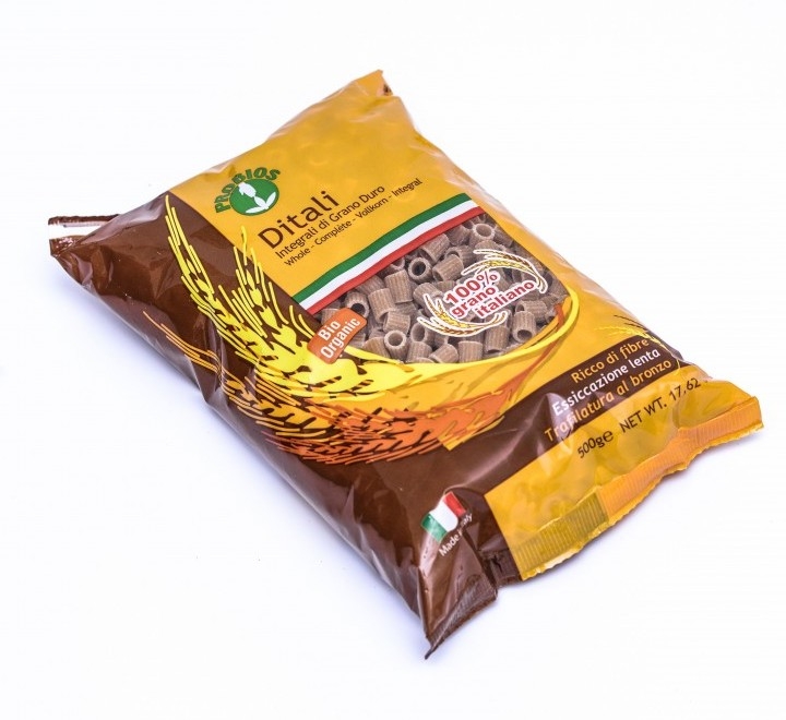 Paste ditali grau integral eco 500g - PROBIOS