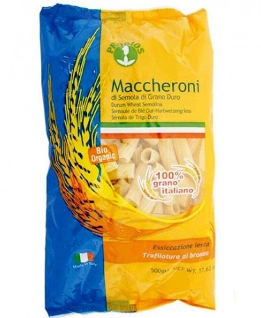 Paste macaroane grau semola eco 500g - PROBIOS