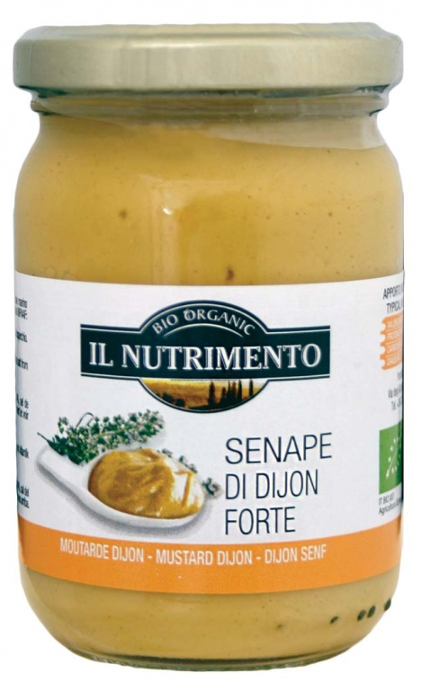 Mustar Dijon forte eco 200g - IL NUTRIMENTO