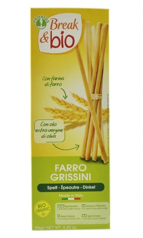 Grisine spelta ulei masline eco 126g - PROBIOS