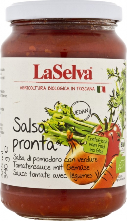 Sos tomat legume Salsa Pronta 340g - LA SELVA